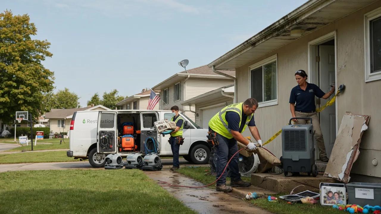 Water Damage Restoration in Coventry, RI near me